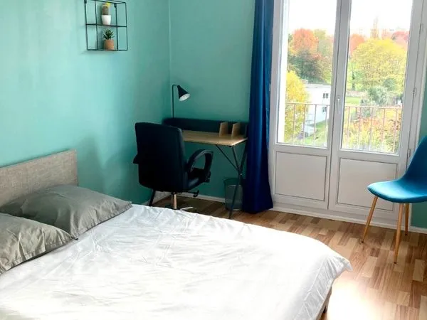 Belle chambre dans Colocation Fac de droit/3IL