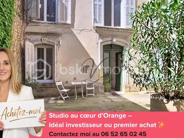 Studio au coeur d'Orange - Idéal investisseur ou premier achat