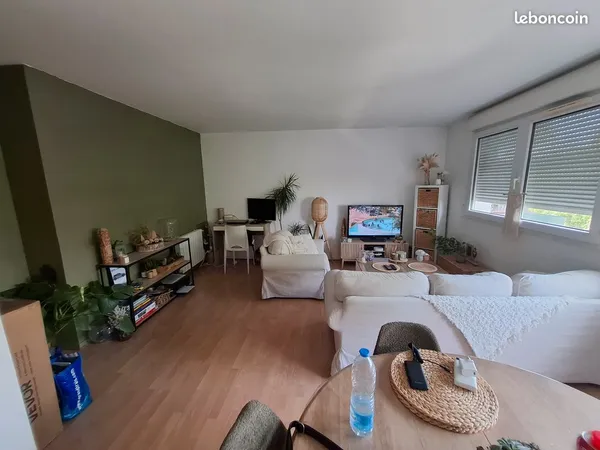 T2 50m² avec parking - calme, 4e étage ascenseur - Wazemmes