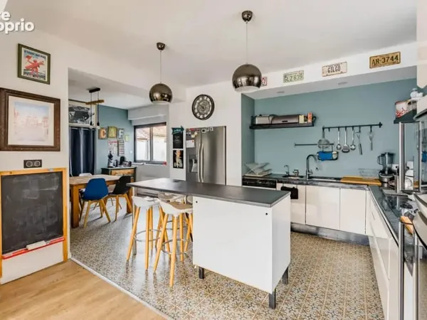 Beaux volumes pour cette maison familliale