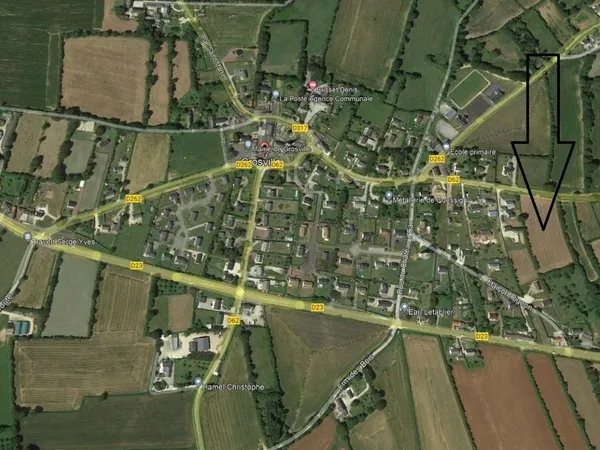 Terrain en individuel 746 m²