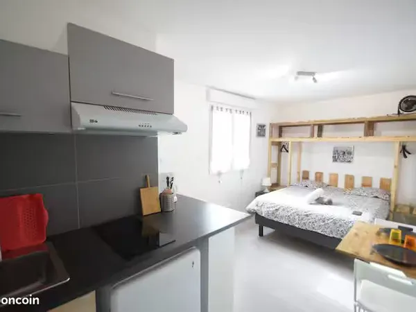 Studios meublé Rangueil - 14,69m2 - Bail classique ou mobilité - wifi / jardin partagé