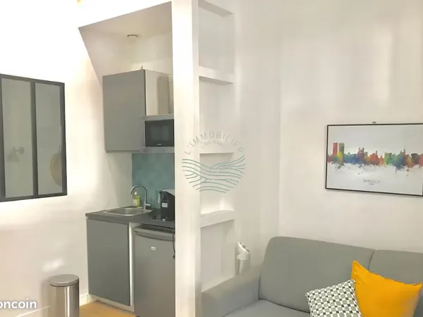 Appartement T1/2 meublé à la location