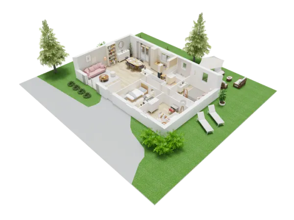 Maison neuve 4 pièces 85 m²