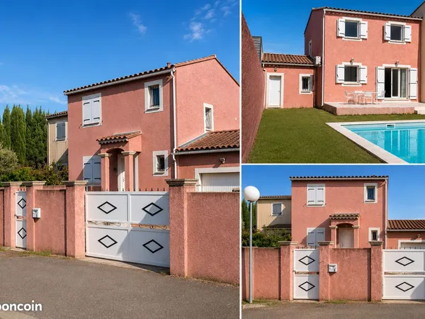 Villa avec piscine et garage