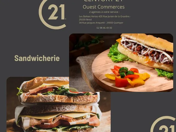 Fonds de commerce restauration rapide Brest