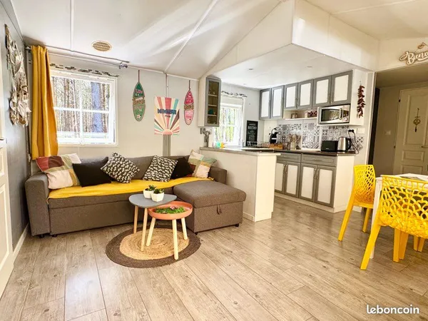 Mobil home 3ch proche Mimizan plage