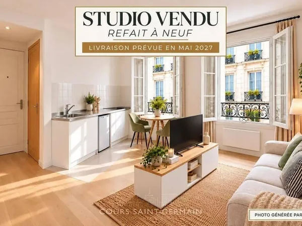 Appartement 1 pièce 17 m²