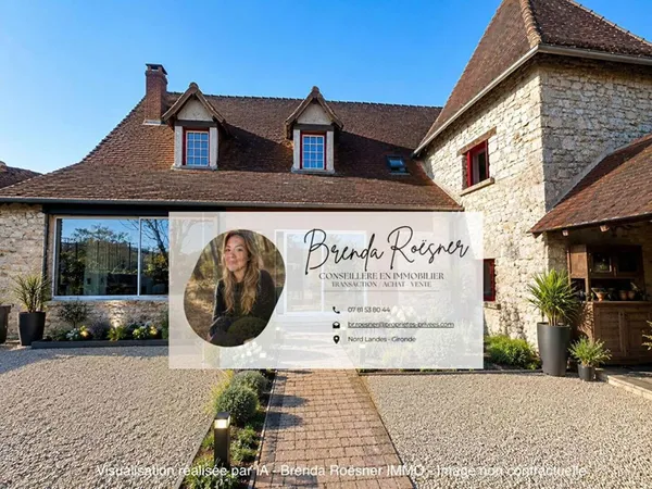 Maison de caractère à Coulaures de 105 m²