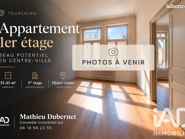 Appartement 2 pièces 51 m²