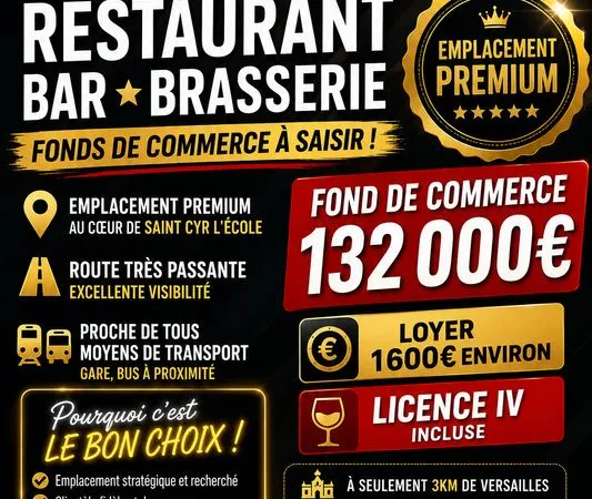 Vente fond de commerce, tout commerce