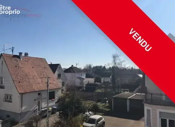 Ostwald (67540) : F4 dernier étage 3 chambres + Terrasse + Gar