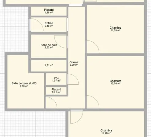 Appartement 98 m² au pied des pistes - 14 couchages - Rentabilité immédiate