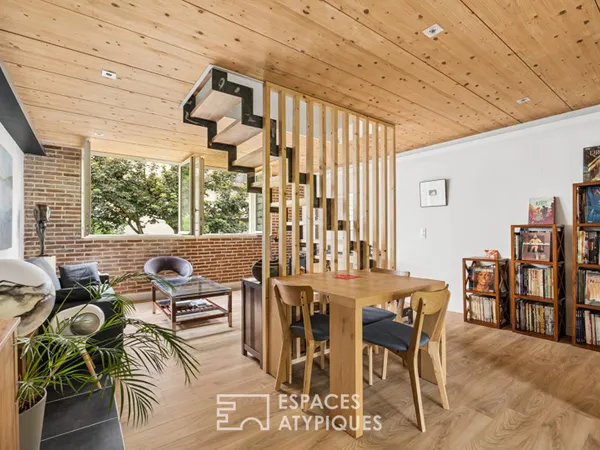 Atelier revisité en dernier étage