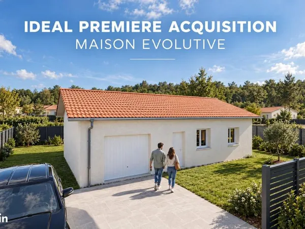 Maison 2 pièces 44 m²