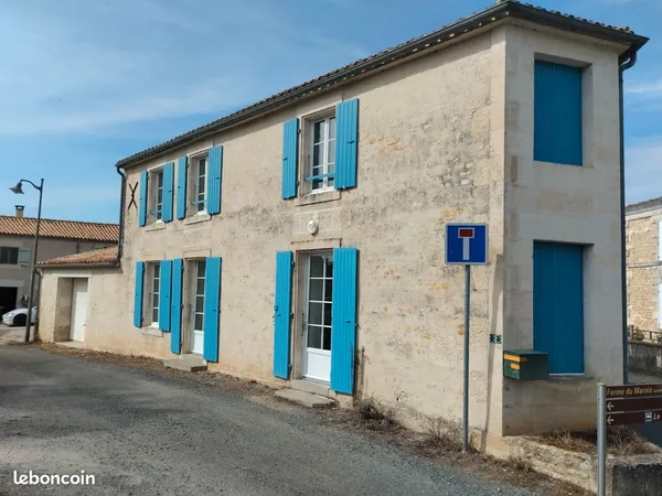 Maison à louer située dans le Marais poitevin