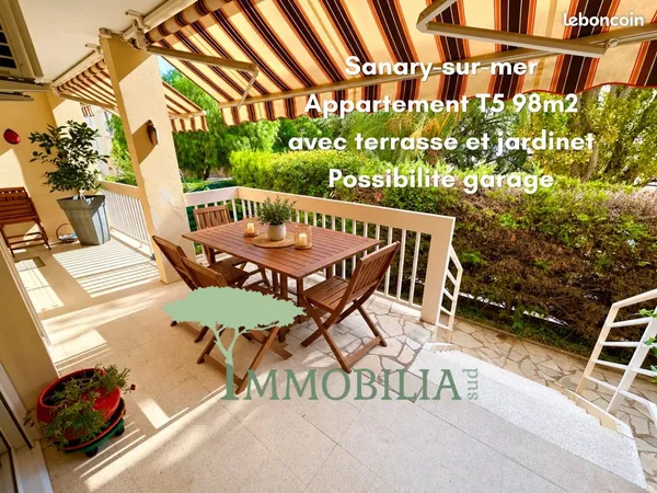 Appartement 5 pièces 98 m²