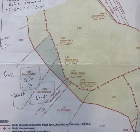 Vente de 2 Parcelles de Bois