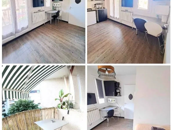 Studio meublé avec balcon et parking privatif - Agen