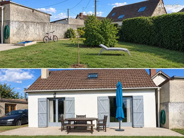Maison T3 avec jardin à louer à St Lubin des Joncherets