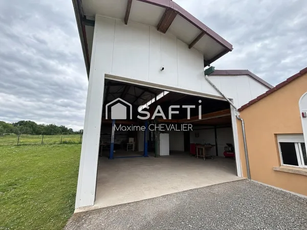 Maison et local professionnel de 155m²