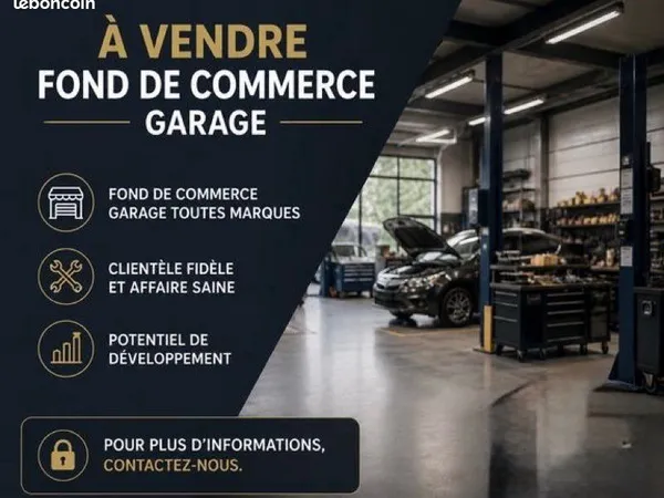 Fond de commerce automobile a vendre