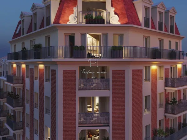 Le Blanc-Mesnil - 3 pièces neuf 62 m2 avec loggia et parking