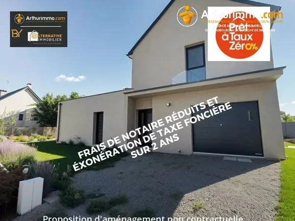 Maison neuve de 127 m², 4 chambres