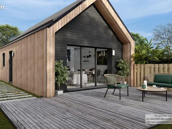 Maison 3 pièces 45 m²