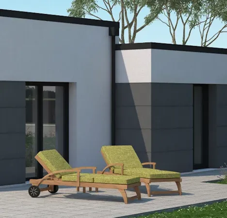 Maison neuve 5 pièces 134 m²