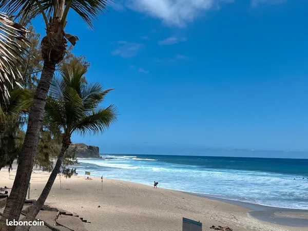 Boucan Canot Réunion T3 à 50m de la plage