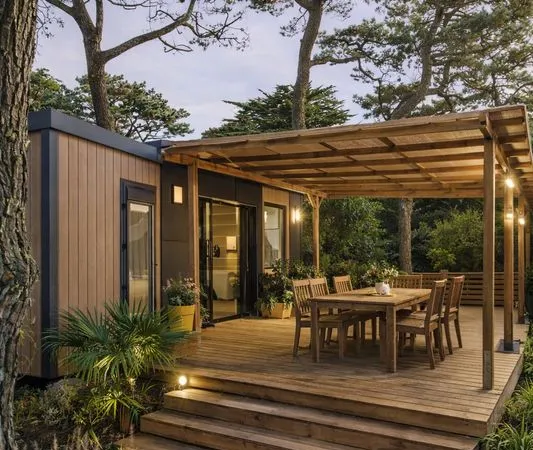 Mobil Home TAOS neuf meublé avec Terrasse sur mesure dans un Domaine privé résidentiel