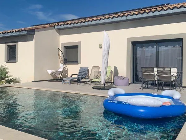 Belle villa, 4faces avec piscine