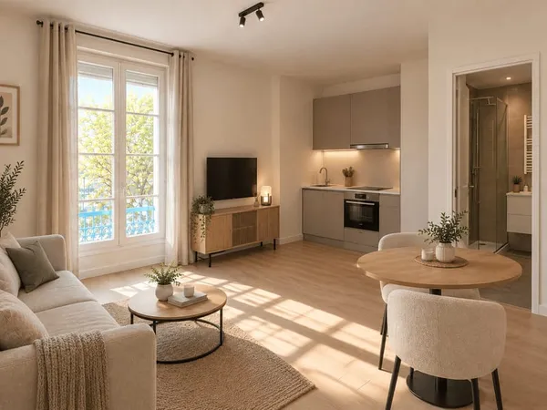 Appartement 1 pièce 20 m²