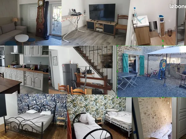 Maison Location Usson-du-Poitou 4p 70m² 500€