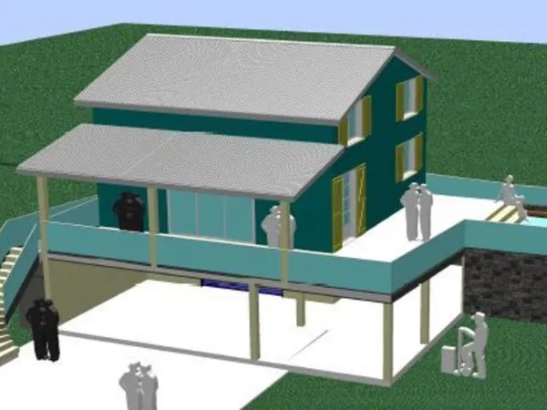 Villa F 4 mitoyenneté horizontale idéale defics