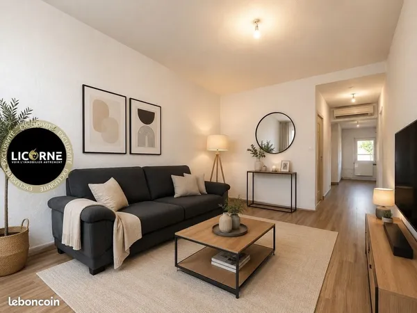 Appartement 3 pièces 58 m²
