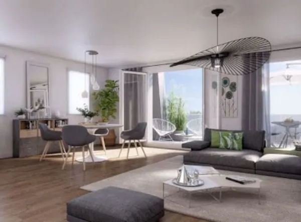 Plein Sud pour ce Superbe T4 de 76 m² avec Balcon  Lyon 2 Confluence