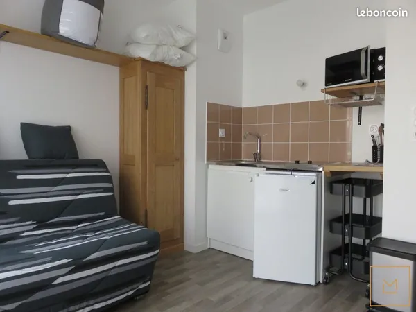 Appartement 1 pièce 19 m²