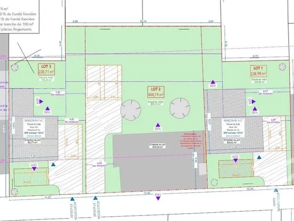 Terrain 229 m²