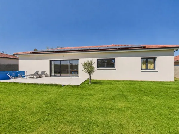 MAISON DE PLAIN PIED 191m² SUR PARCELLE 750m² VERNOSC LES ANNONAY 07430