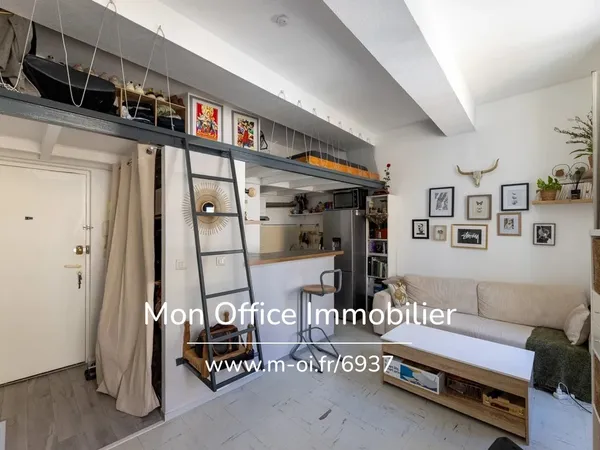 Vends T1 - 25m² - Marseille 1er Arrondissement 13001