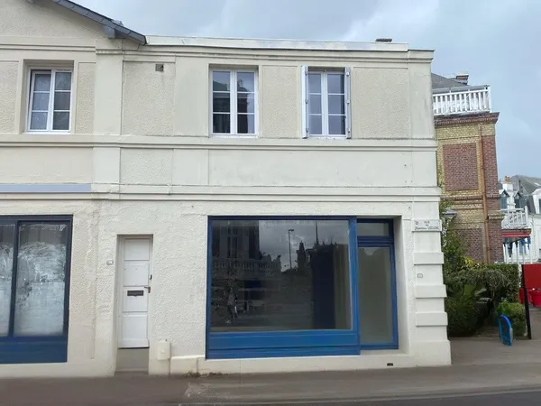 VILLERS SUR MER Maison vue mer 3 pièces 55m2 possibilité local commercial.