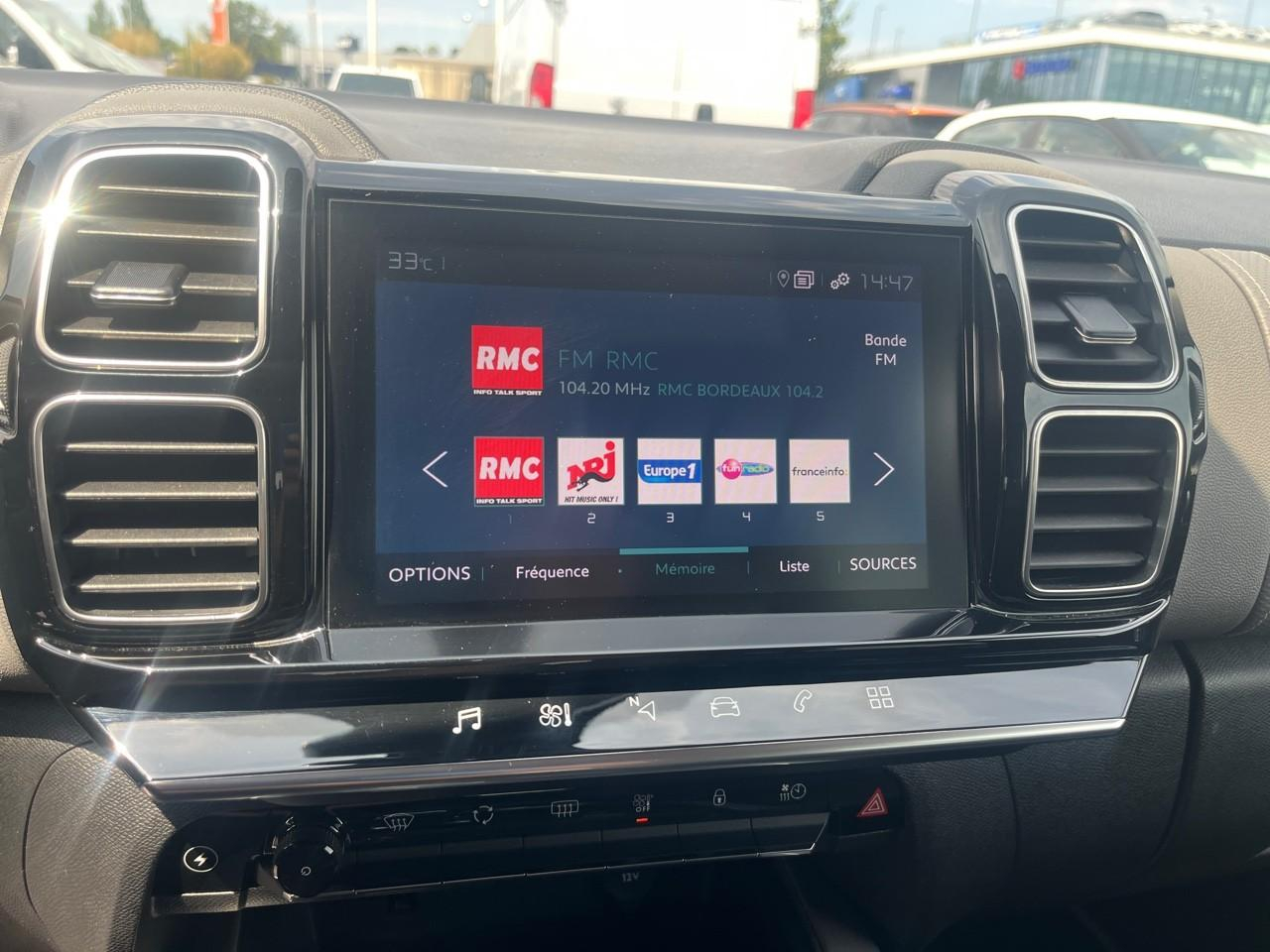 Citroën C5 Aircross hybride rechargeable 225 s&s e-eat8 shine — photo 13