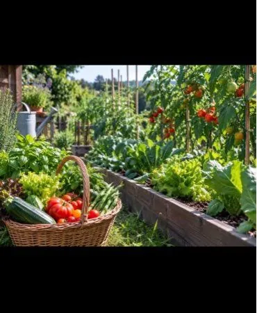 Parcelle pour potager