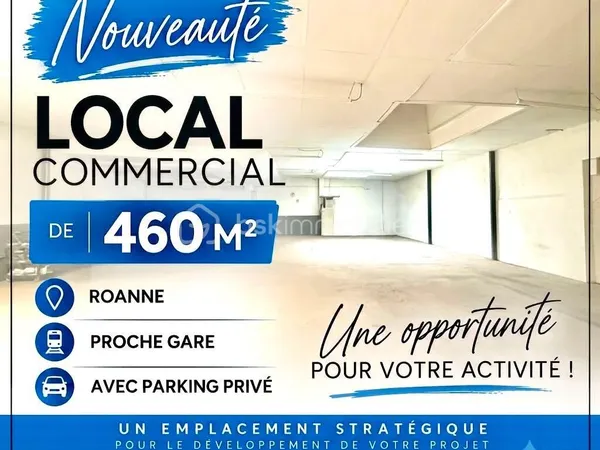 Local 6 pièces 460 m²