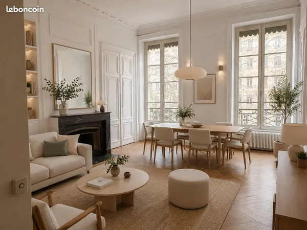 En Exclusivité - Beau et grand T3 de 95m2 - Cachet, Volume et vue dégagée - Usage mixte, bureaux et 