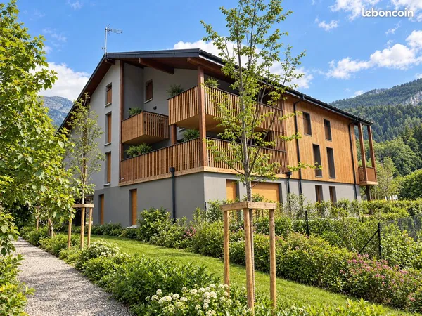 Appartement neuf t4 avec jardin + terrasse a beaufort (73)