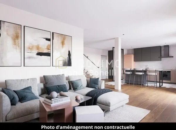 À vendre Appartement T3 Duplex en plateau, centre Viuz-en-
