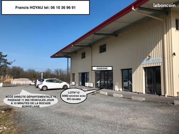 Location commerces bure